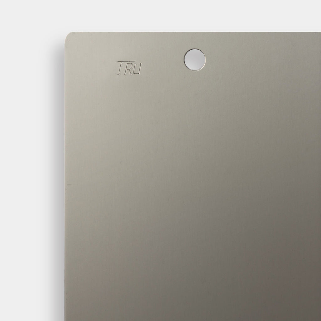 TRU Cold Rolled Smooth Steel 3" x 5" x 0.020" Cleaned