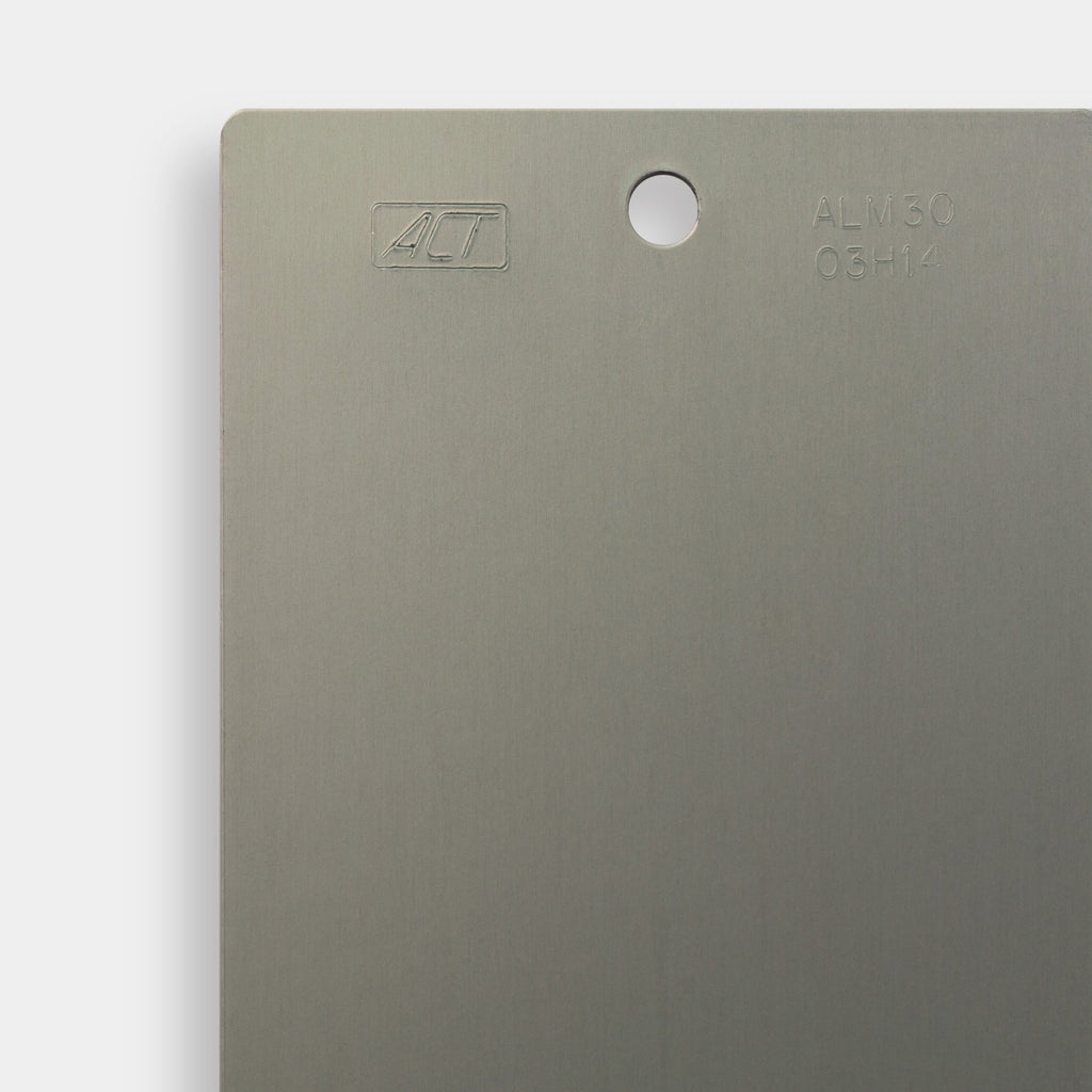 ACT Aluminum 3003-H14 4" x 12" x 0.025" Alodine 407