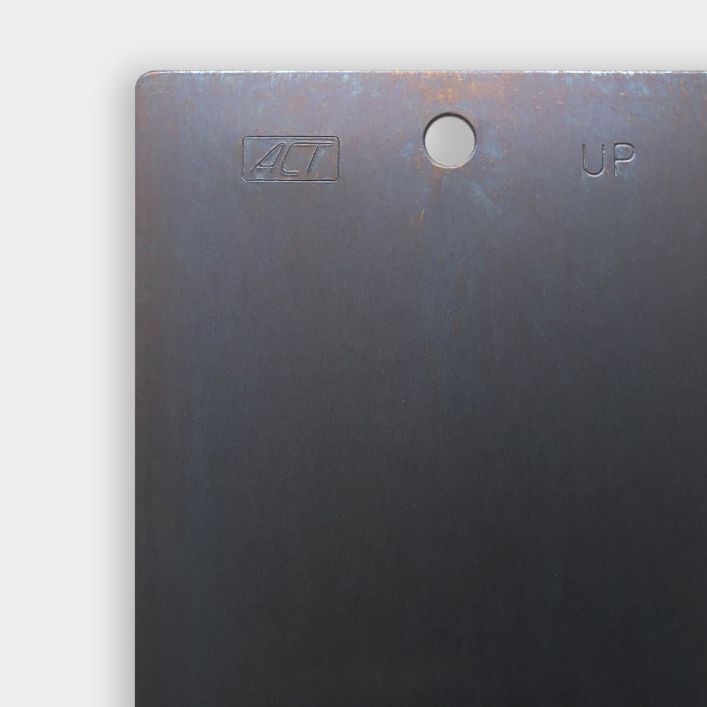 ACT Cold Rolled Steel Plate 4" x 6" x 0.060" Bonderite 1000 Parcolene 60