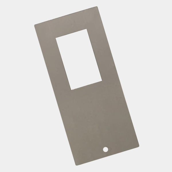 ACT Cold Rolled Steel 4" x 8" x 0.125" CAT Edge Protection Panel Bonderite 1070 No Parcolene (70-80 mg/ftÂ²)