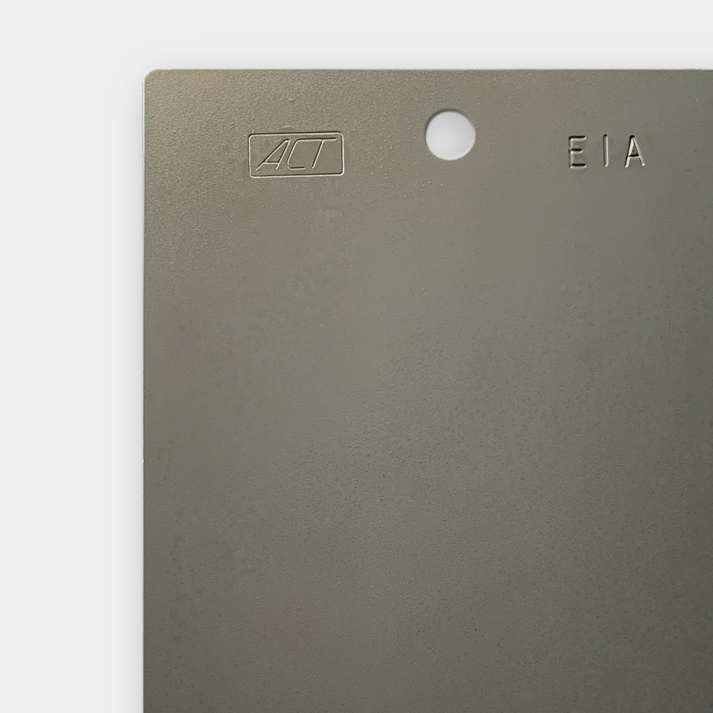 ACT Electro Galvanneal - Electro Zinc/Iron Alloy (30/45 g/mÂ²) 3" x 5" x 0.030" with Mill Oil