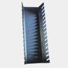 Stainless Steel Panel Rack Holds up to 15 Panels and Measures 5" x 12"