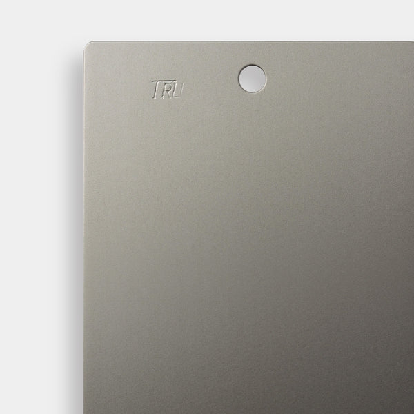 TRU Cold Rolled Matte Steel 4" x 4" x 0.032" Cleaned