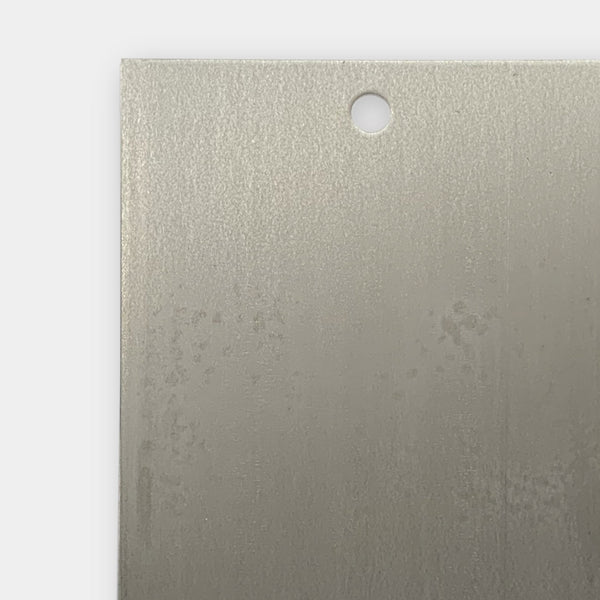 ACT Aluminum 2024-T3 4" x 12" x 0.025" with Mill Oil and a Protective PVC Coating on One Side